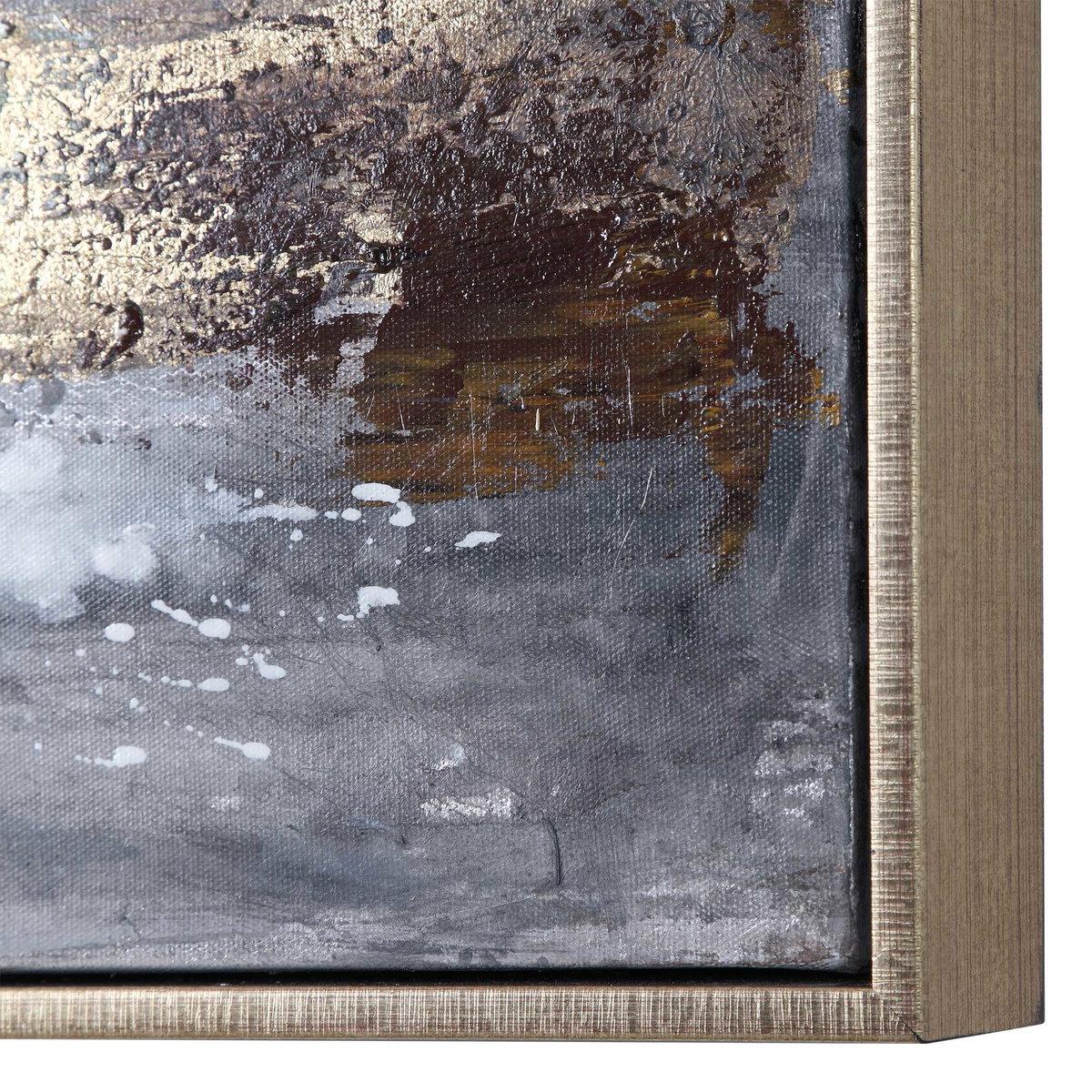 Dawn To Dusk Hand Painted Art, by Uttermost, 6'1" width x 4'1" height x 2.25" depth View 7