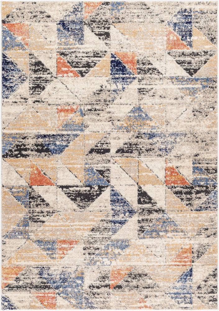 Liebe Machine Woven Rug, by Surya, 1'3.75" length x 1'3.75" width