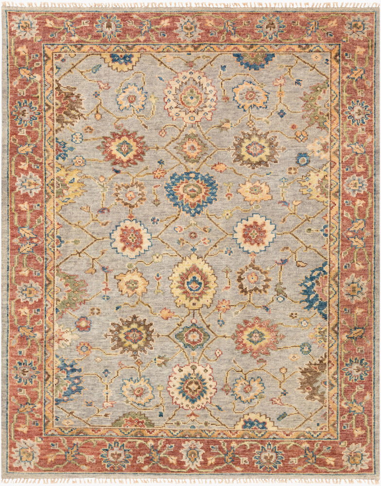 Biscayne Handmade Rug, by Surya, 1'6" length x 1'6" width