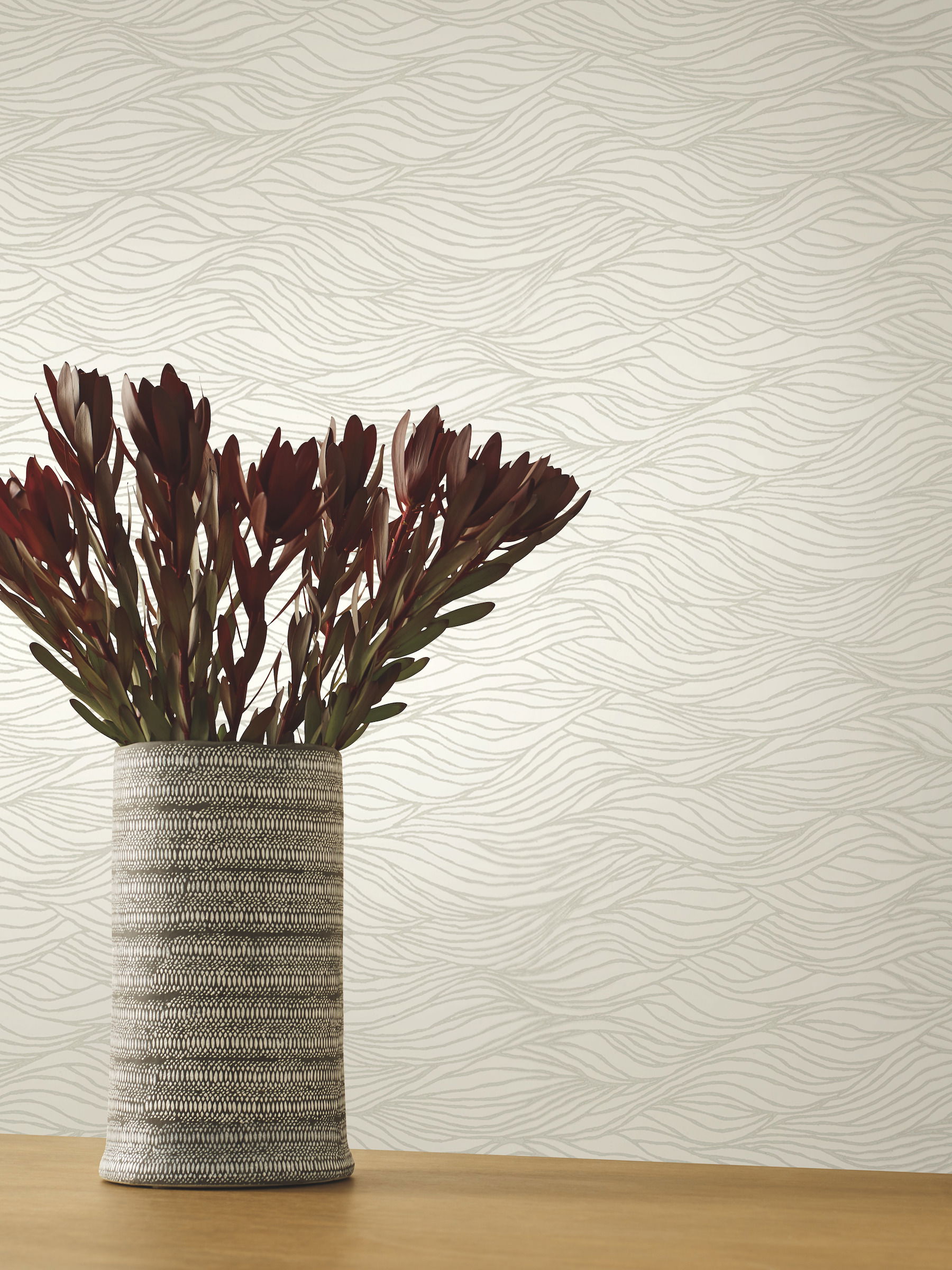 Sand Crest White Wallpaper large image 