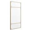 Wrenton Brass Rectangular Mirror, by Uttermost, 30" width x 60" height x 1.5" depth thumbnail 5