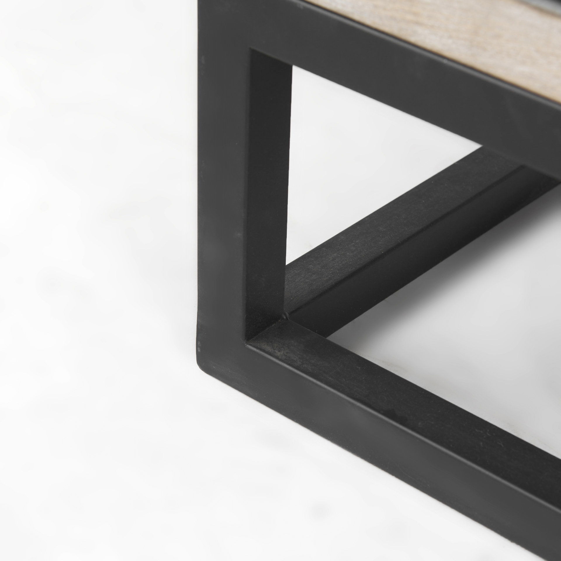 Genevieve II Light Brown Fir Veneer 9 Drawer Sideboard, Sideboards & Buffet by Mercana, 70.08" length x 15.75" width x 30.91" height View 12