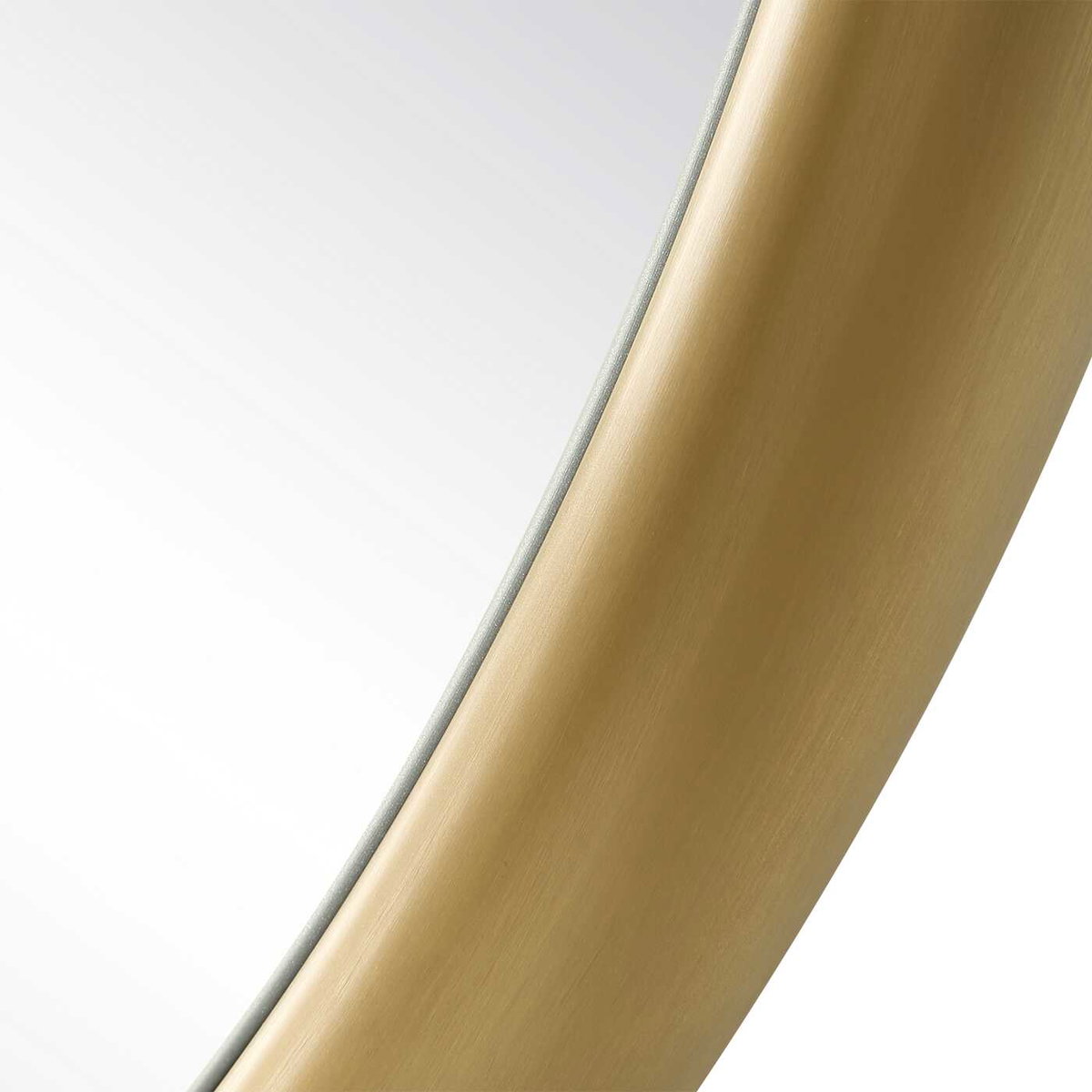 Atkinson Modern Brass Round Mirror, by Uttermost, 35" width x 35" height x 2" depth View 5