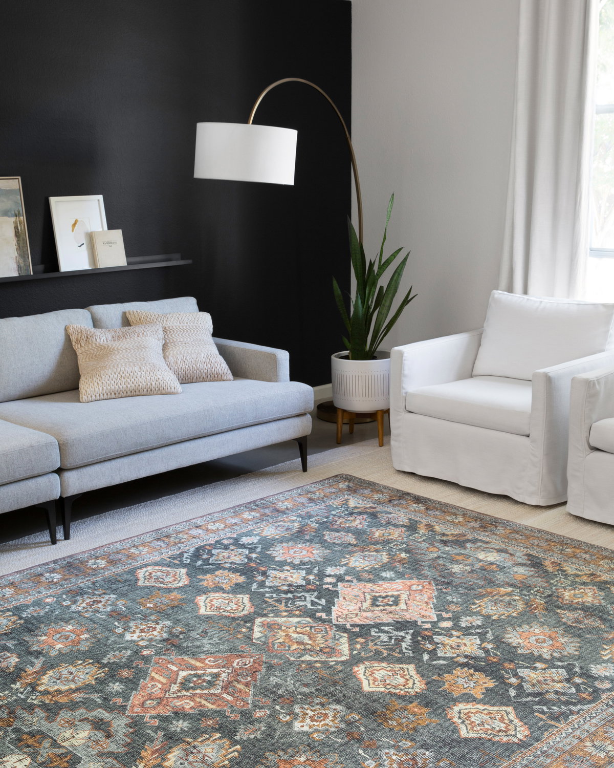 Loloi Skye Rug, 5' length x 7'6" width View 2