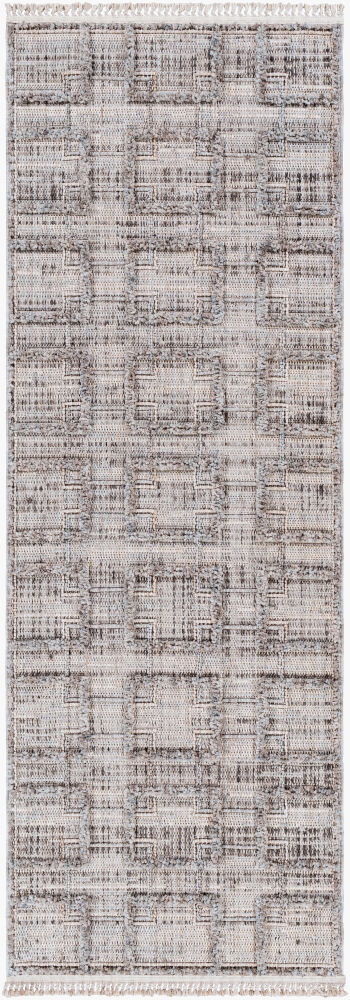 Zaragoza Machine Woven Rug, by Surya, 7'2.61" length x 2'7.5" width