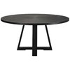 Gidran Round Black Dining Table, by Uttermost, 60" width x 29.9" height x 60" depth thumbnail 5