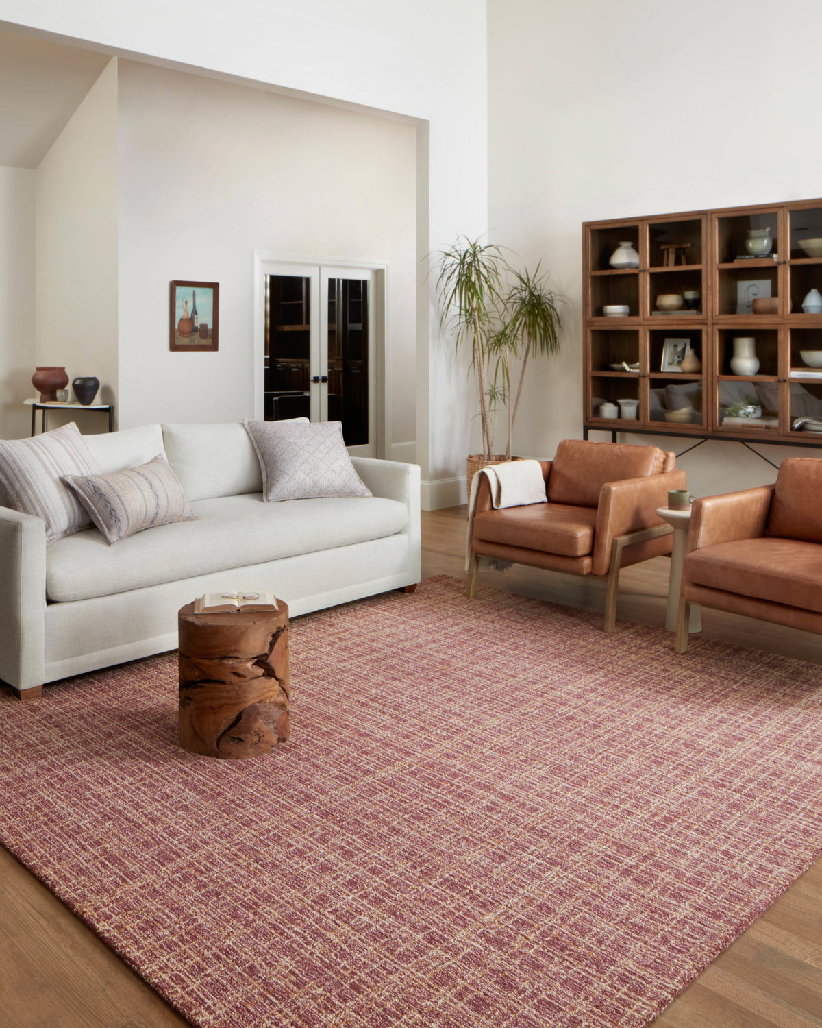 Chris Loves Julia x Loloi Polly Rug, 7'9" length x 9'9" width View 2