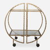 Zelina Gold Bar Cart thumbnail 0