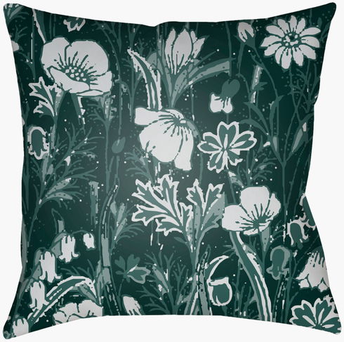 Chinoiserie Floral Accent Pillow