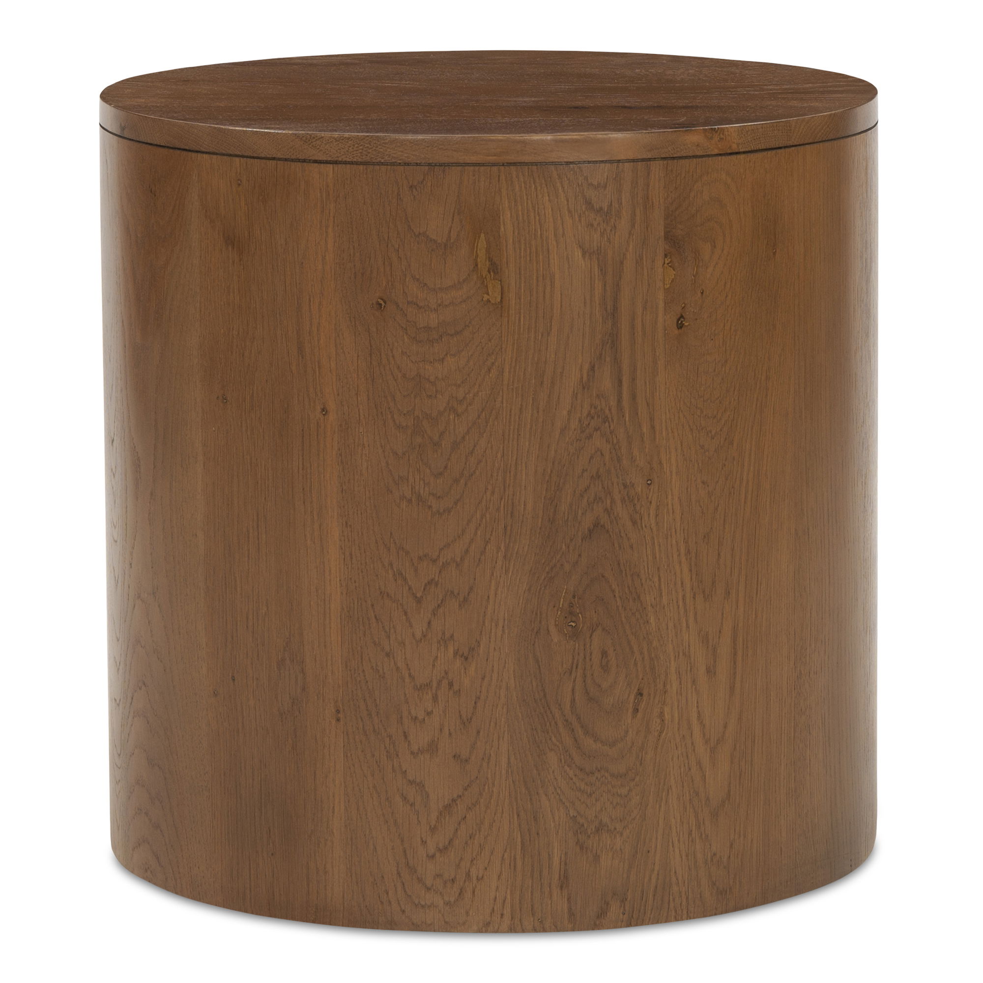 Theo One Drawer Nightstand Brown, by Moe's Home, 19" width x 18.5" height x 19" depth View 4