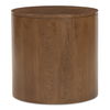 Theo One Drawer Nightstand Brown, by Moe's Home, 19" width x 18.5" height x 19" depth thumbnail 4