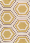 Fallon Handmade Rug, by Surya, 1'6" length x 1'6" width thumbnail