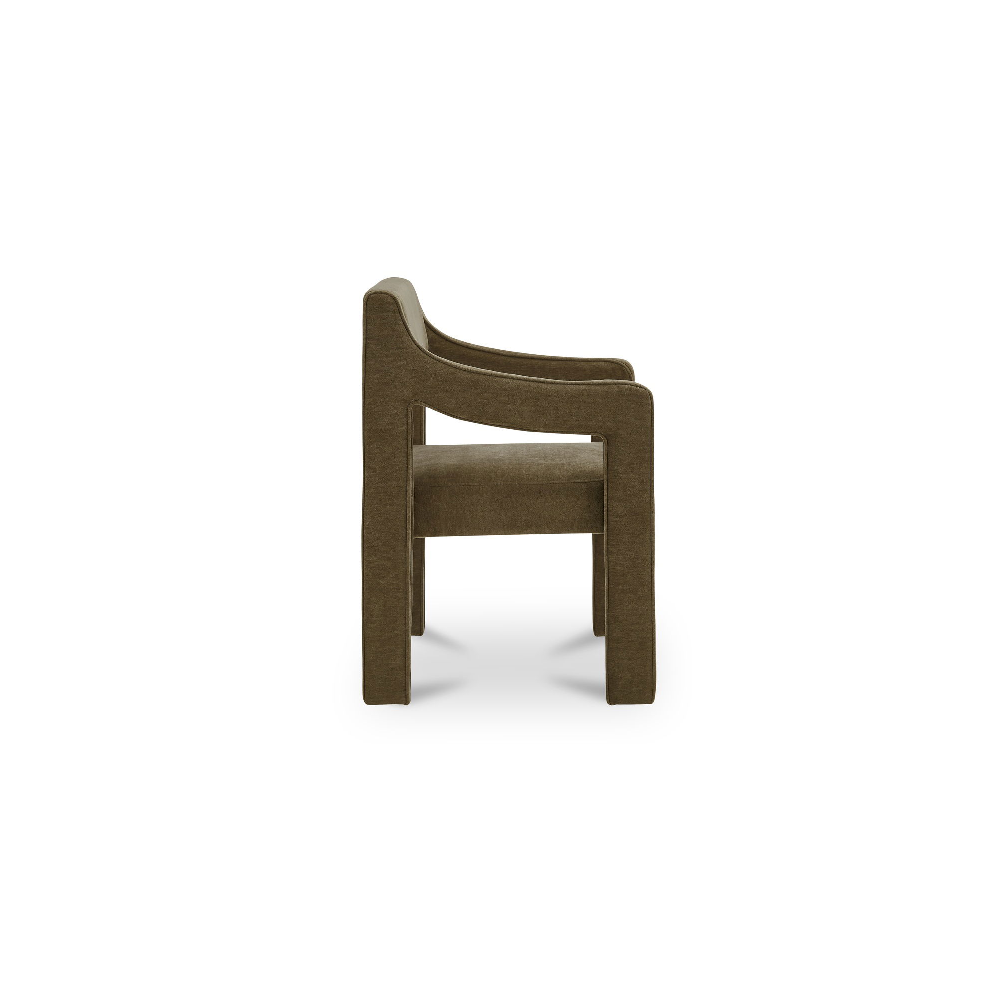 Elise Dining Chair Cedar Green, by Moe's Home, 22.8" width x 31.9" height x 22.2" depth View 3