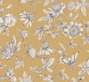 Passion Flower Toile Harvest Wallpaper, by York Wall, 27' length x 2'3" width x 0.02" depth thumbnail 1