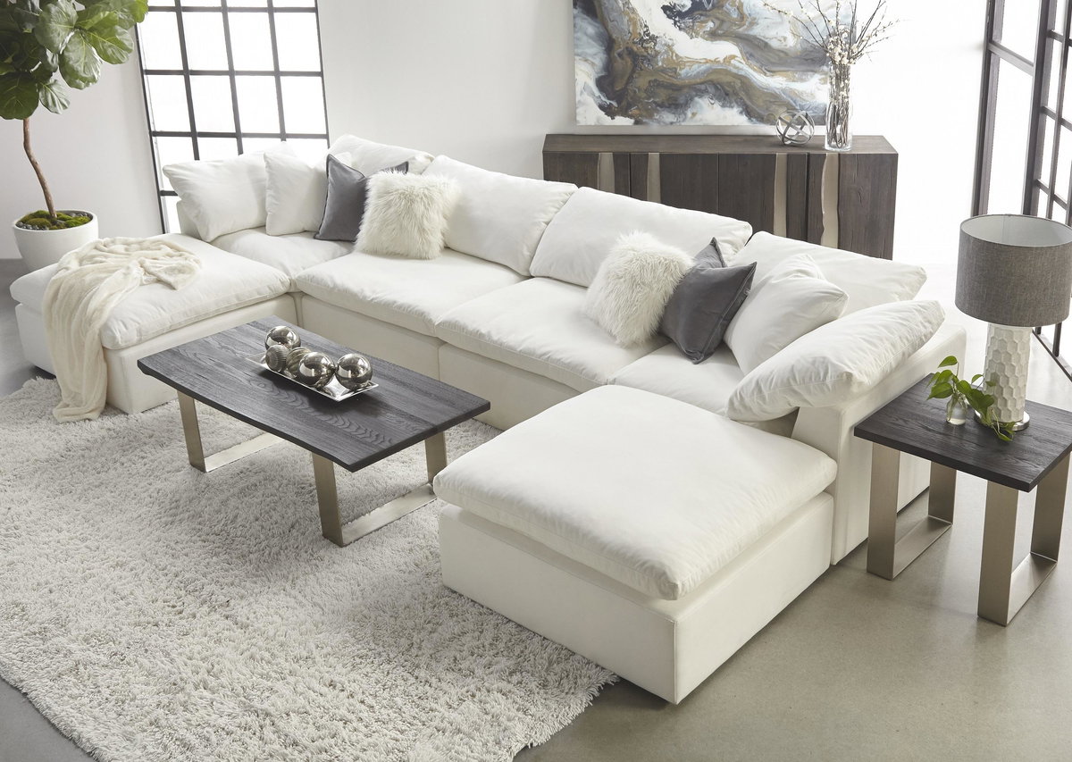 Sky Modular Ottoman, Seating by Essentials for Living, 39.5" width x 21.5" height x 39.5" depth View 10