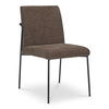 Danny Dining Chair Dark Brown Set Of Two, by Moe's Home, 18.7" width x 33.9" height x 23.6" depth thumbnail 2