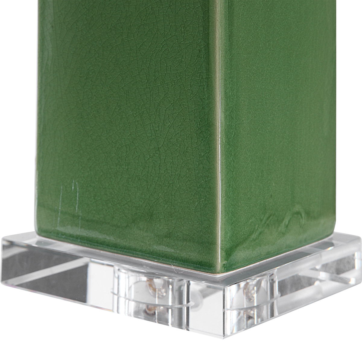 Aneeza Tropical Green Table Lamp, by Uttermost, 15" width x 32" height x 15" depth View 8