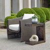 Obra Bronze Outdoor Side Table, Outdoor Table by Uttermost, 1'8" width x 1'10" height x 1' depth thumbnail 2
