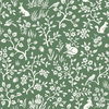 Fox & Hare Forest Green Wallpaper thumbnail 0