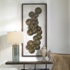 The Times Shadow Box Wall Art, Sculptural Wall Art by Uttermost, 27.6" width x 59.1" height x 2.5" depth thumbnail 2