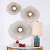 Avarie Gold Metal Wall Art Set/3 thumbnail 1
