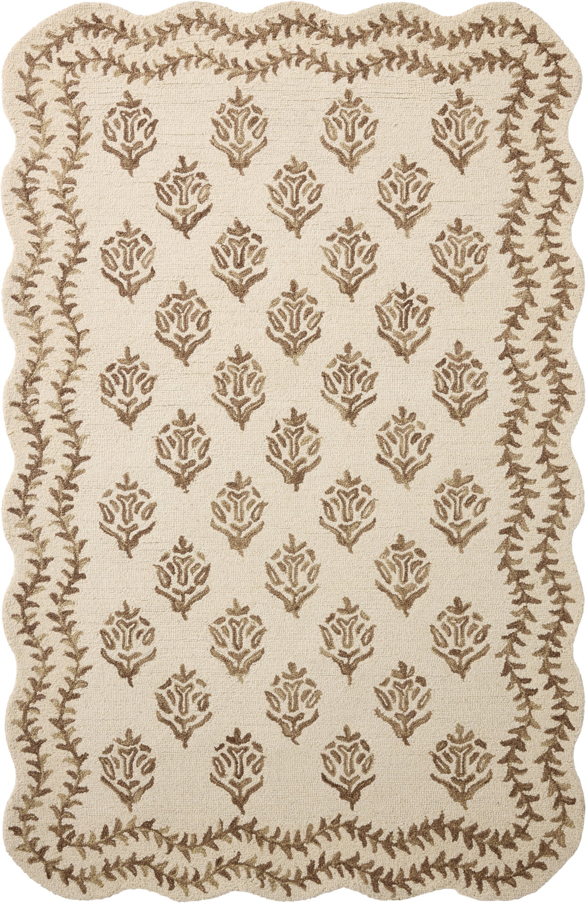 Rifle Paper Co. x Loloi Lisette Rug, 2'6" length x 7'6" width View 1