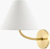 Curvya Wall Sconce, by Surya, 11" length x 8" width x 11" height thumbnail