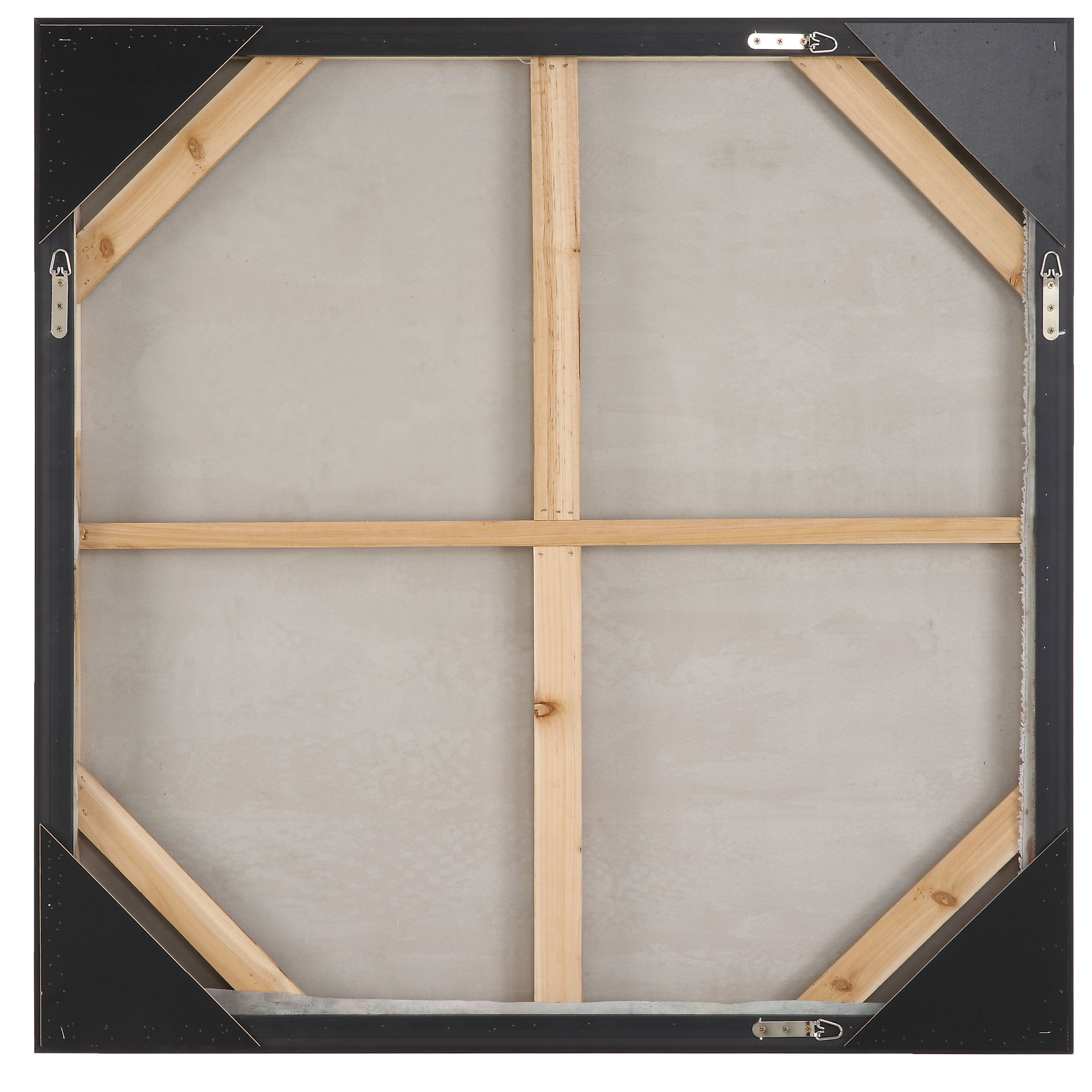 Storm Clouds Abstract Hand Painted Art, Painting by Uttermost, 43.25" width x 43.25" height x 2.25" depth View 9