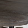 Revolve Brass Counter Stool, Counter & Bar Stool by Uttermost, 17" width x 24" height x 17" depth thumbnail 8