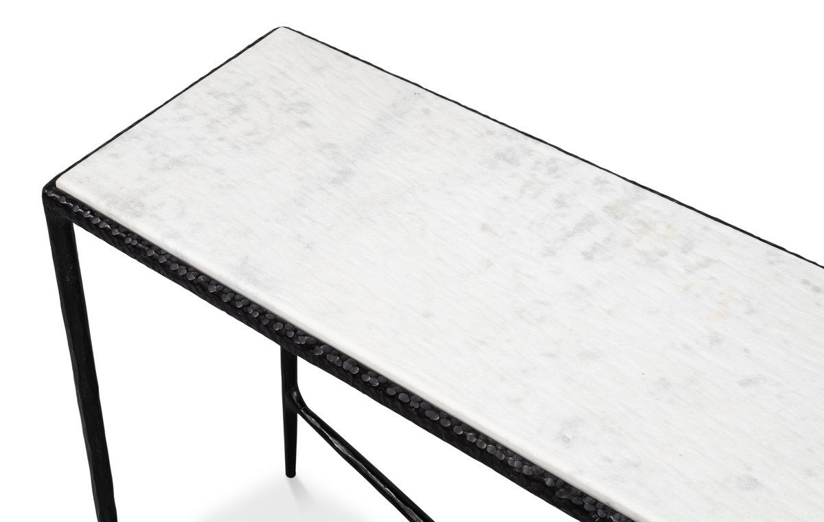 Dakor Console Table, by Sarreid, 1'2" length x 4'10" width x 2'6" height View 11
