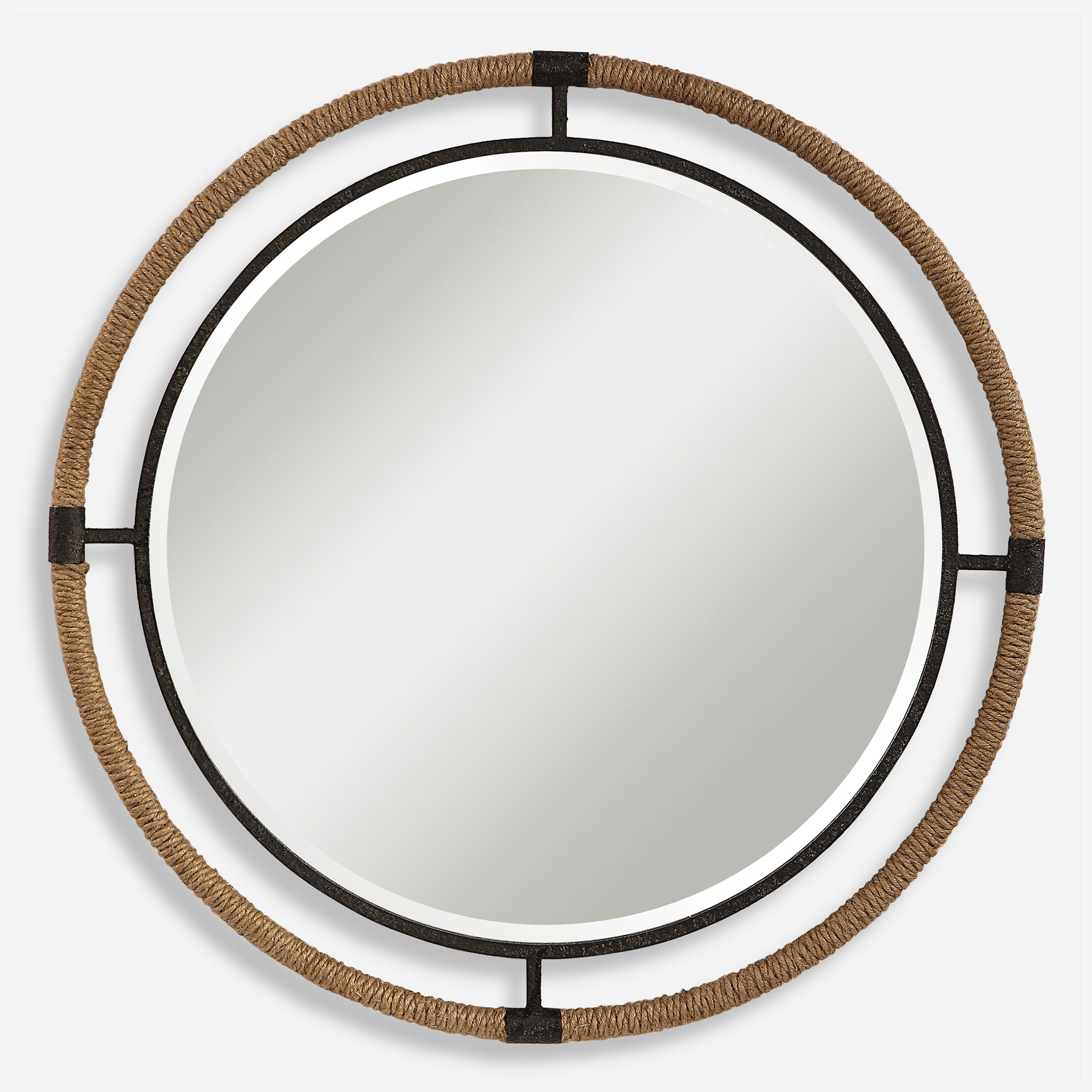 Melville Coastal Round Mirror large image 