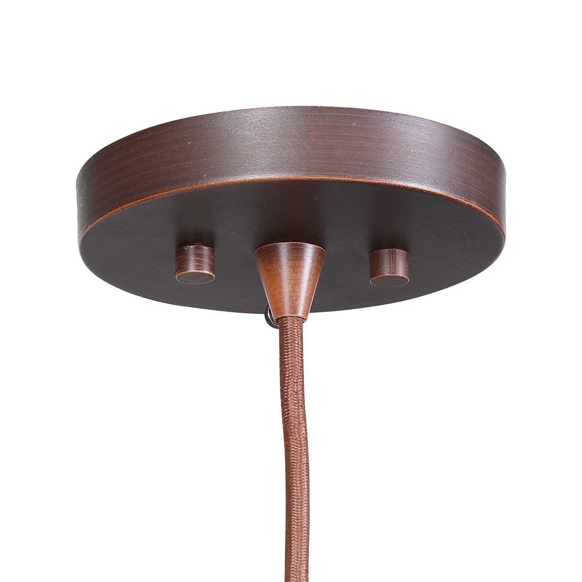 Cross Weave 1 Light Pendant, by Uttermost, 24" width x 29.5" height x 24" diameter x 24" depth View 5