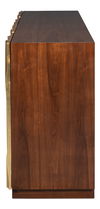 Capriole Credenza, Cabinets & Sideboard by Sarreid, 86" length x 20" width x 36" height thumbnail 4