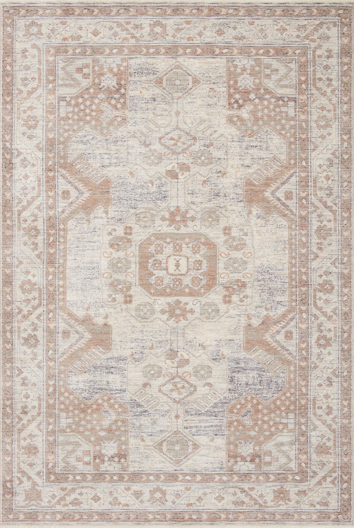 Magnolia Home by Joanna Gaines x Loloi Carlisle Rug, 5'3" length x 5'3" width