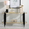 Empire Cityscape Console Table, by Uttermost, 52" width x 33.87" height x 13" depth thumbnail 2