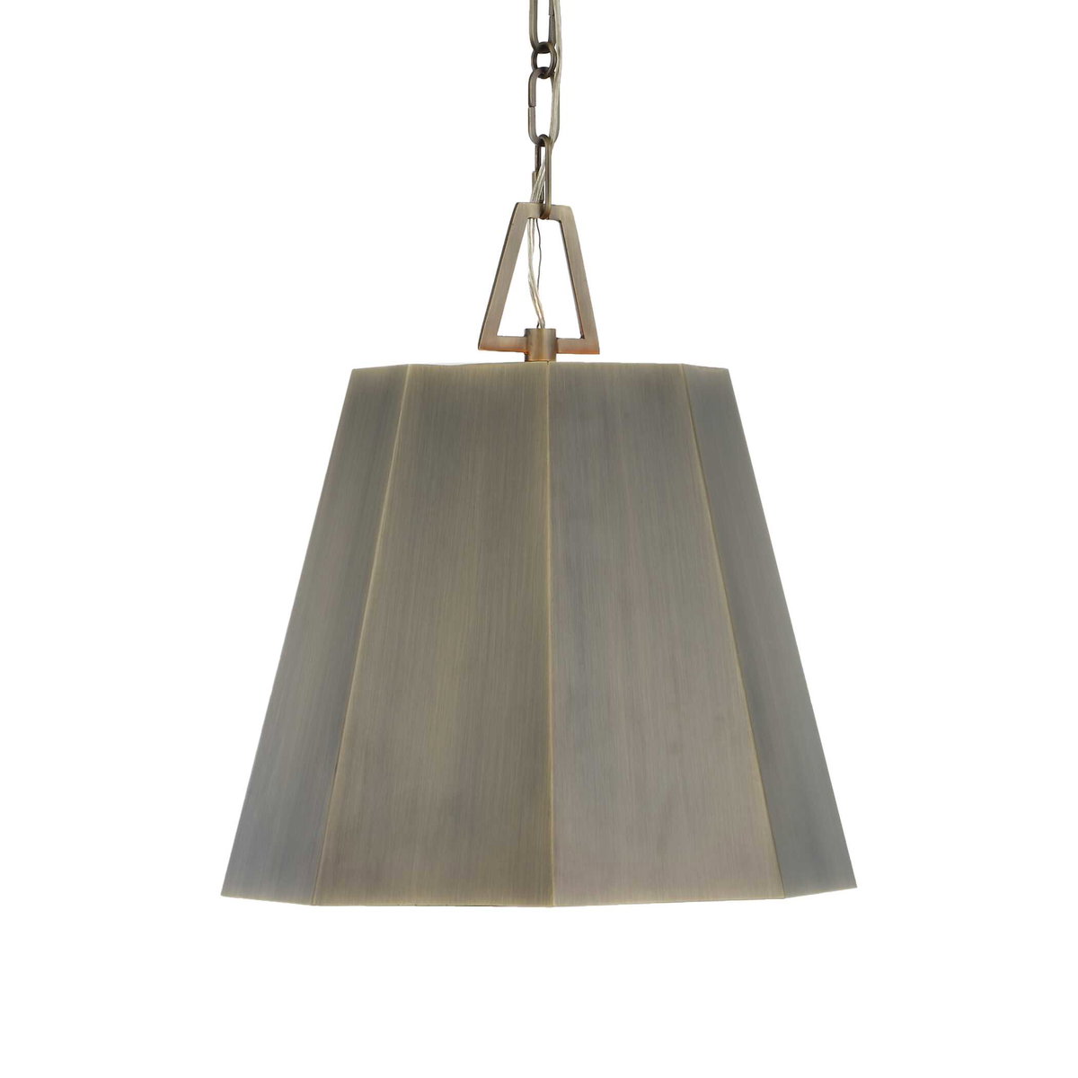 Granada 1 Light Hexagon Pendant, Ceiling Light by Uttermost, 15" width x 16" height x 15" depth View 5
