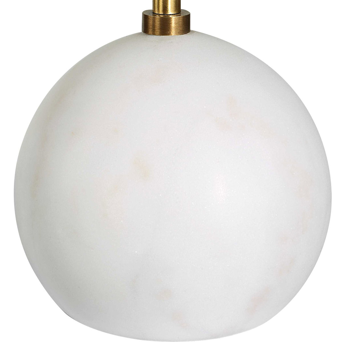 Gimlet White Drink Table, Furniture by Uttermost, 8.5" width x 22" height x 8.5" depth View 4