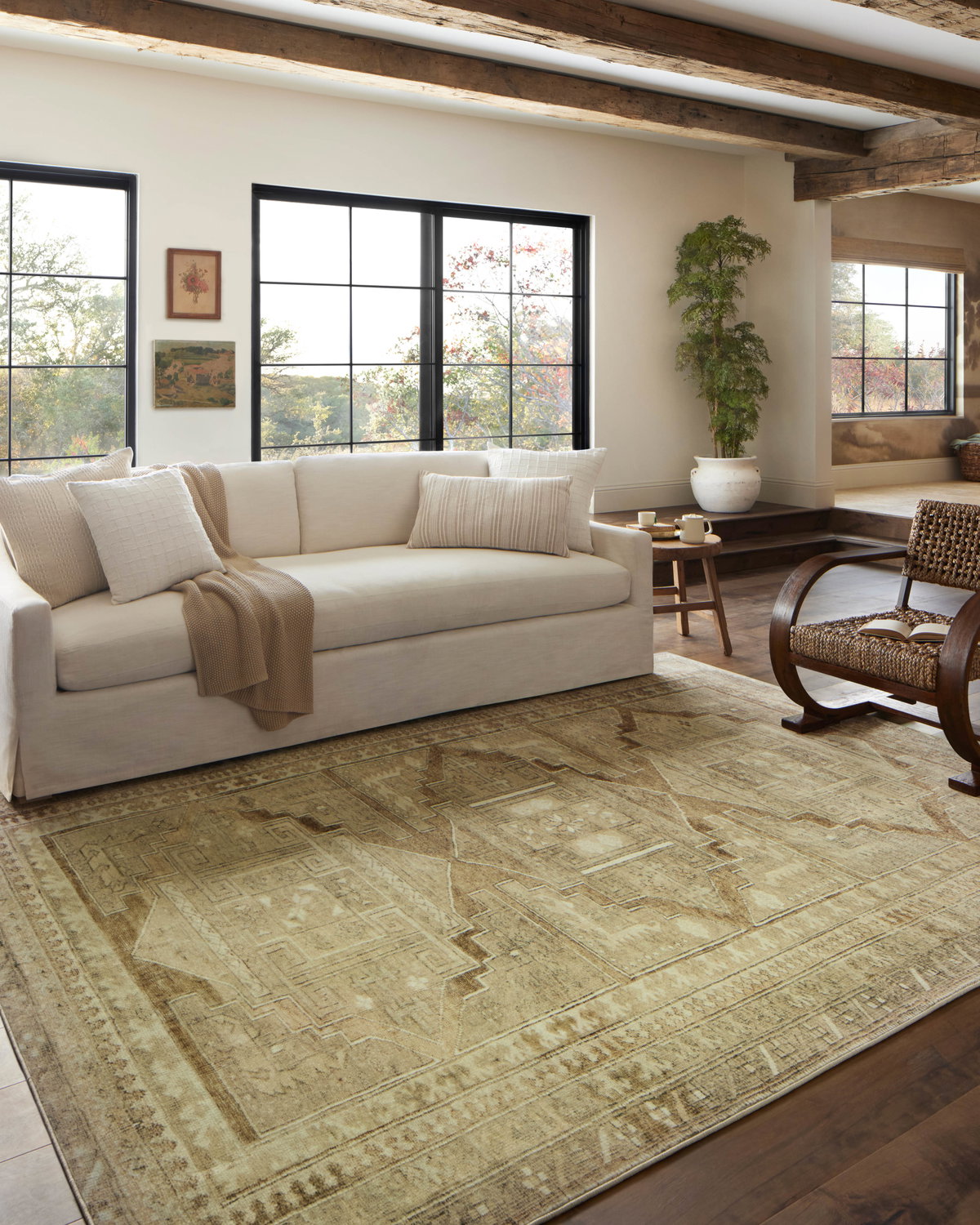Magnolia Home by Joanna Gaines x Loloi Sinclair Rug, 2' length x 5' width View 3