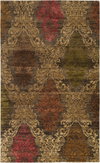 Brocade Handmade Rug, by Surya, 3' length x 2' width thumbnail