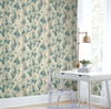 Mirage Off White & Dark Blue Wallpaper thumbnail 2