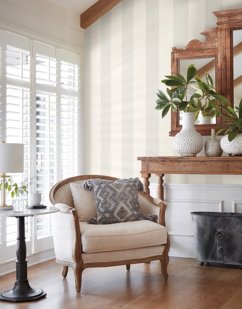 Thread Stripe Blue Wallpaper
