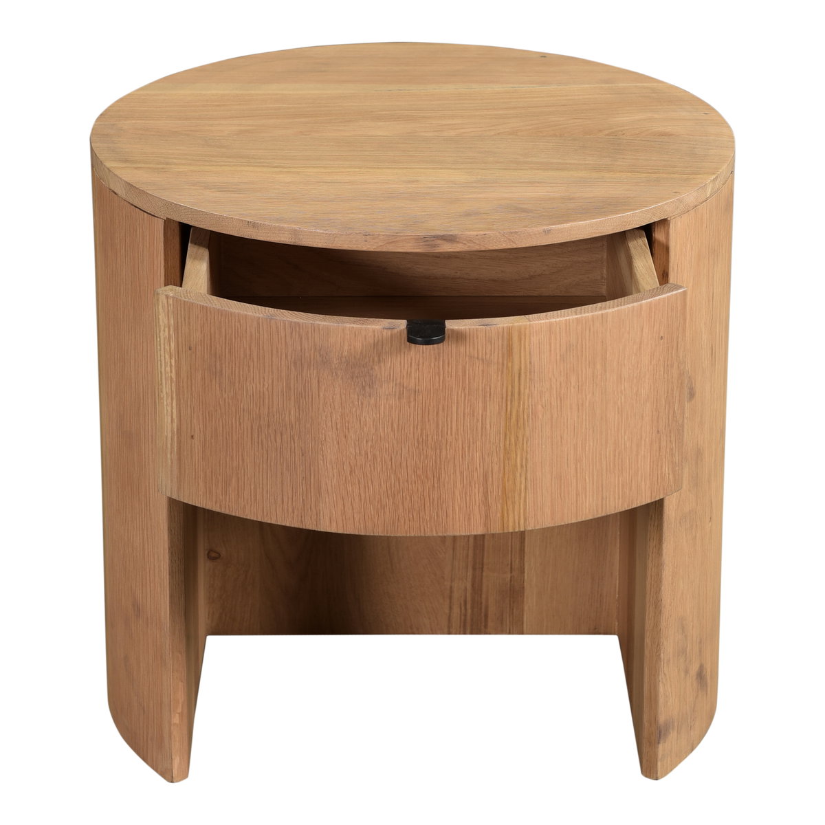 Theo One Drawer Nightstand Natural, by Moe's Home, 19" width x 19" height x 19" depth View 5
