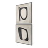Characters Abstract Art Set/2, by Uttermost, 41" width x 41" height x 2" depth thumbnail 4