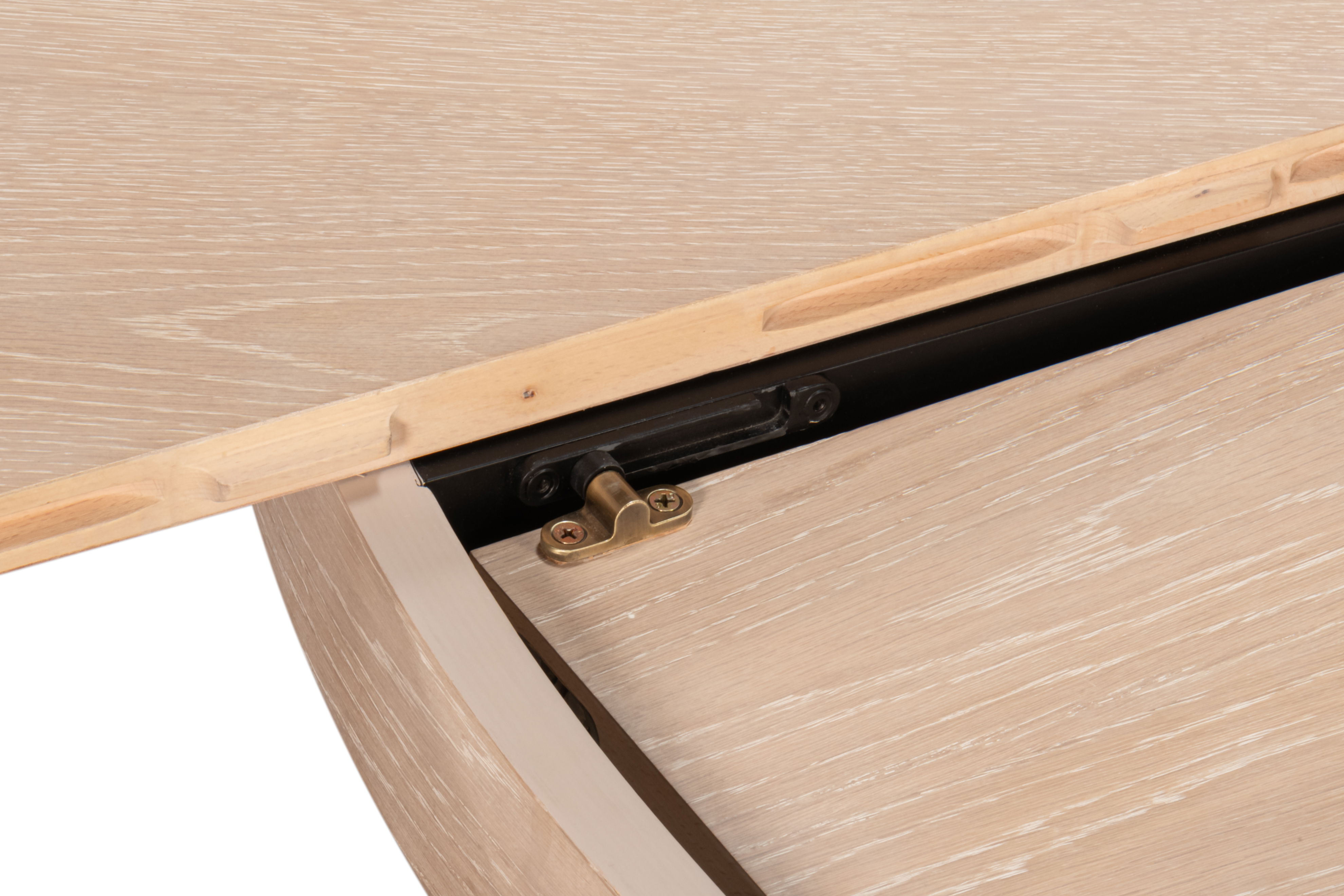 Casual Jupe Dining Table,Bleached Oak,M large image 