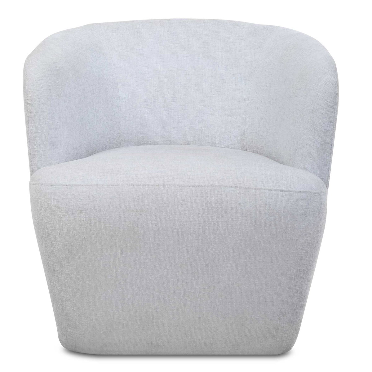 Mist Barrel Swivel Chair, Accent Chair by Uttermost, 29" width x 30.5" height x 30.25" depth View 1