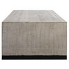 Bosk White Washed Coffee Table, Furniture by Uttermost, 53.87" width x 18.12" height x 29.87" depth thumbnail 6