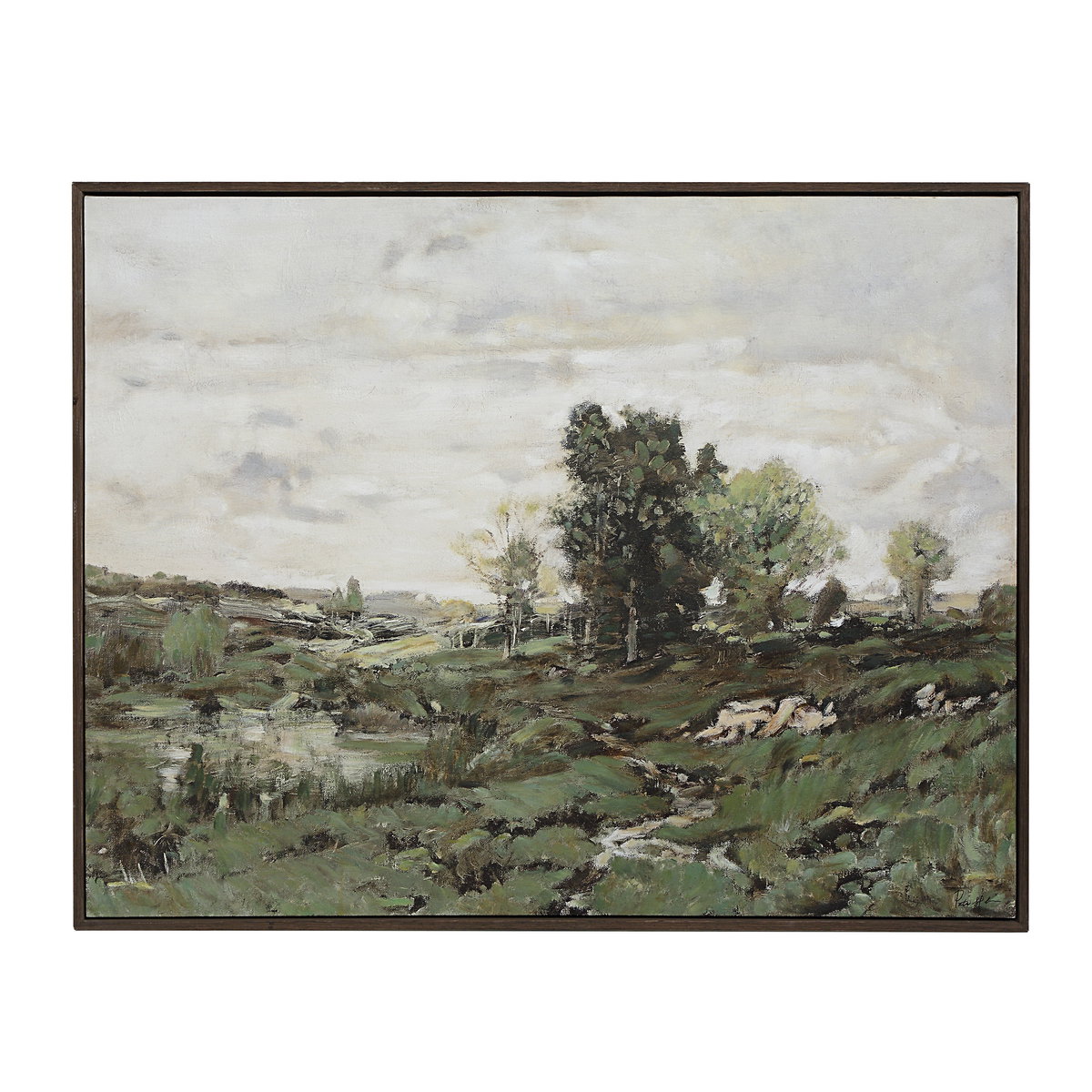 Nature, Painting by Renwil, 40" height x 2" depth View 1
