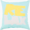 Rain Accent Pillow, Decorative Pillow by Surya, 18" length x 18" width thumbnail