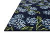 Rifle Paper Co. x Loloi Joie Rug, 3' length x 3' width thumbnail 2