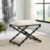 Iron Drops Small Bench, Benche by Uttermost, 24" width x 19.5" height x 16" depth thumbnail 2